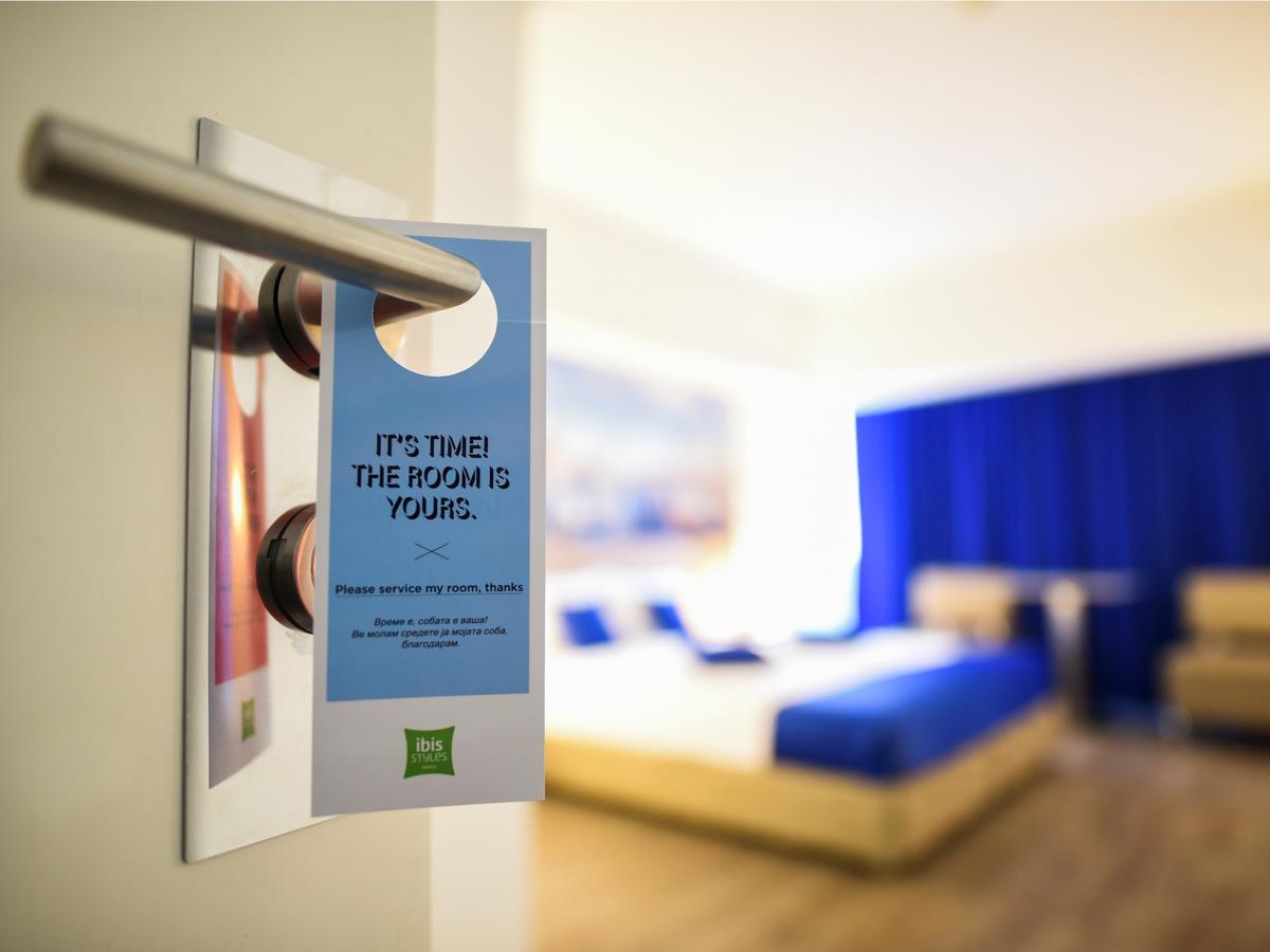 Ibis Styles Skopje Hotel Eksteriør billede